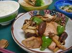 鮭ときのこのバター醤油ソテー　Salmon and butter soy sauce saute of mushroom